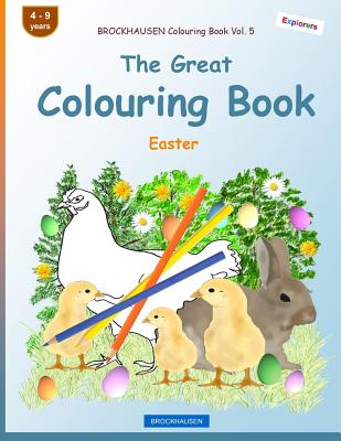 BROCKHAUSEN Colouring Book Vol. 5 - The Great Colouring Book: Easter