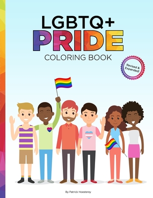 LGBTQ+ Pride Coloring Book By Patrick Hoesterey Cover Image