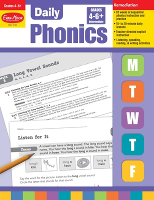 Daily Phonics, Grade 4 - 6 + Teacher Edition Cover Image