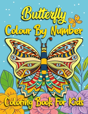 Color by Numbers Coloring Book for Kids Ages 8-12: Large print