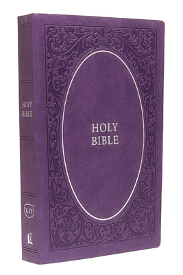 KJV, Holy Bible, Soft Touch Edition, Imitation Leather, Purple, Comfort Print Cover Image