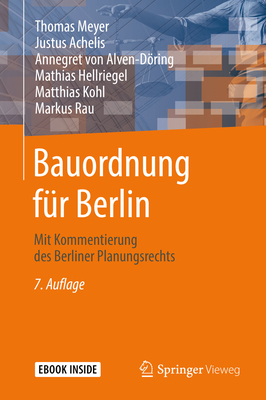 Bauordnung Für Berlin: Mit Kommentierung Des Berliner Planungsrechts Cover Image