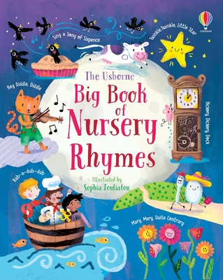 Big Book of Nursery Rhymes (Big Books) By Felicity Brooks, Sophia Touliatou (Illustrator) Cover Image