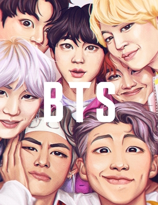Bts: Coloring Book for Stress Relief, Happiness and Relaxation: 방탄소년단 for ARMY and KPOP By K-Popa Cover Image