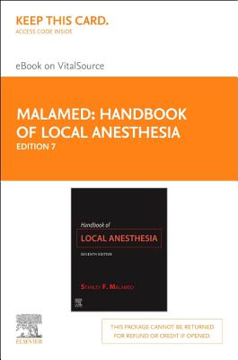 Handbook of Local Anesthesia Elsevier eBook on Vitalsource (Retail Access Card) Cover Image