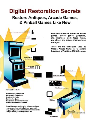 Digital Restoration Secrets: Restore Antiques, Arcade Games,& Pinball Cover Image