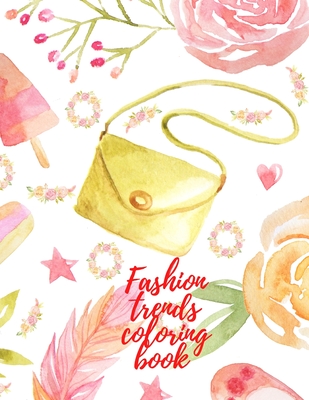 Fashion trends coloring book Cover Image