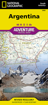 Argentina Map (National Geographic Adventure Map #3400) Cover Image