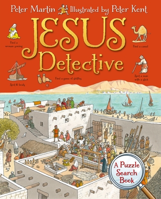 Jesus Detective: A Puzzle Search Book Cover Image