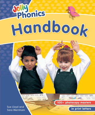 Jolly Phonics Handbook: In Print Letters (American English Edition) Cover Image