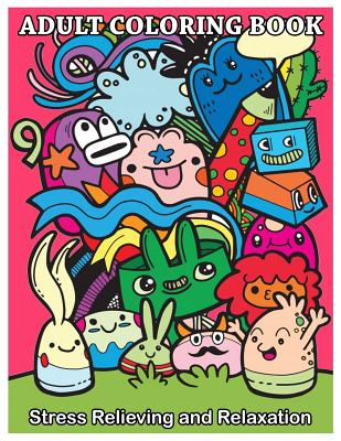 Doodles Art: Funny Super Cute Adult and children Coloring Books Relax on an  Activity Adorable High-Quality Designs Beginner-Friendl (Paperback)