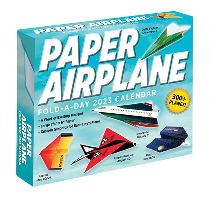 Paper Airplane 2023 Fold-A-Day Calendar Cover Image