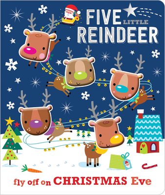 Five Little Reindeer By Make Believe Ideas, Make Believe Ideas (Illustrator) Cover Image
