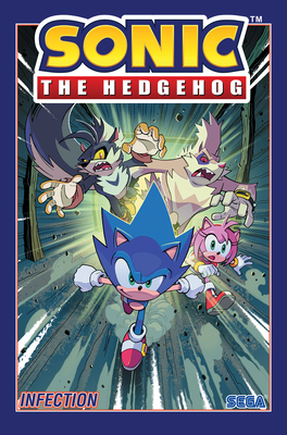 Sonic the Hedgehog, Vol. 4: Infection By Ian Flynn, Adam Bryce Thomas (Illustrator), Tracy Yardley (Illustrator), Jack Lawrence (Illustrator), Diana Skelly (Illustrator) Cover Image
