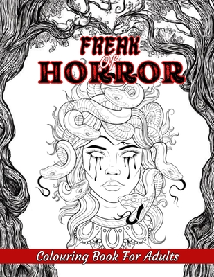 horror coloring pages for adults