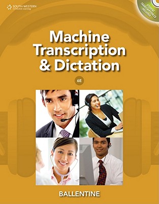 Machine Transcription and Dictation [With CDROM] Cover Image