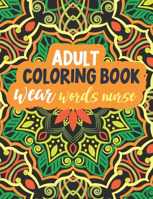 Adult Coloring Book Swear Words 