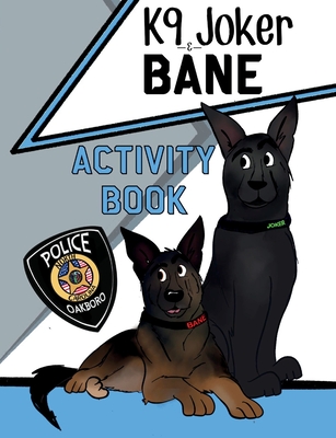 K9 Joker and Bane Activity Book Cover Image