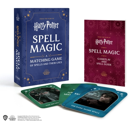 Harry Potter Spell Magic: A Matching Game of Spells and Their Uses By Donald Lemke Cover Image