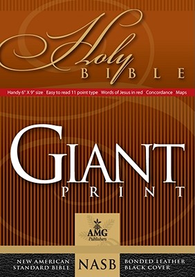 Giant Print Bible-NASB-Handy-Size (Amg Giant Print Handy-Size Bibles) Cover Image