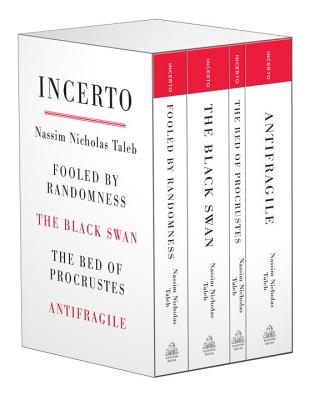 Incerto: Fooled by Randomness, The Black Swan, The Bed of Procrustes, Antifragile By Nassim Nicholas Taleb Cover Image