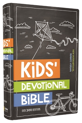 Nirv, Kids' Devotional Bible, Hardcover: Over 300 Devotions By Zondervan Cover Image