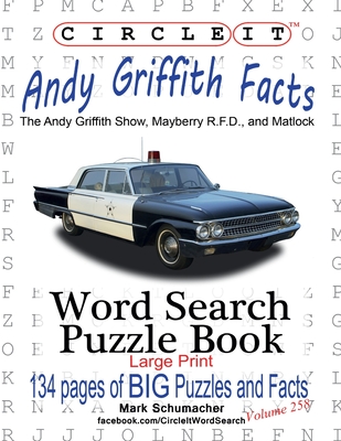 Circle It, Andy Griffith Facts, Word Search, Puzzle Book Cover Image