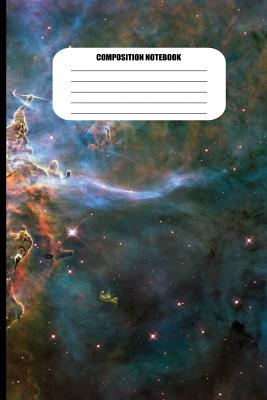 Composition Notebook: Nebula and Stars, Galactic Gases (100 Pages, College Ruled) Cover Image