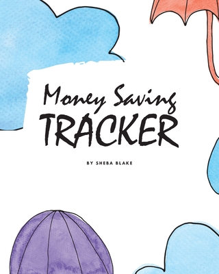 Money Saving Tracker - $10K USD Saving Challenge (8x10 Softcover Log Book / Tracker / Planner) Cover Image