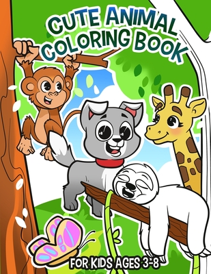 Baby Animals: Toddler Coloring Book (Paperback)