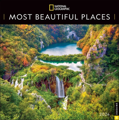 National Geographic: Most Beautiful Places 2024 Wall Calendar