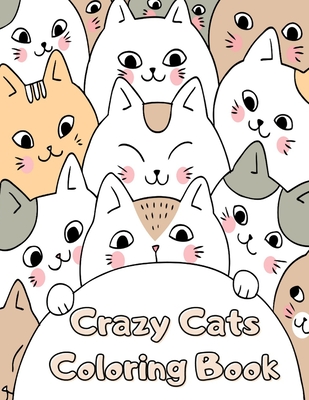 Super Kitties Coloring Book: Cute and Funny Cat for Super Fan