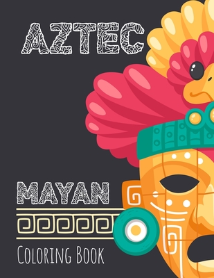 aztec design coloring pages
