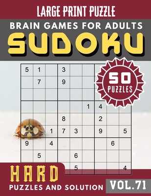 Hard Sudoku Puzzles and Solution: suduko puzzle books for adults