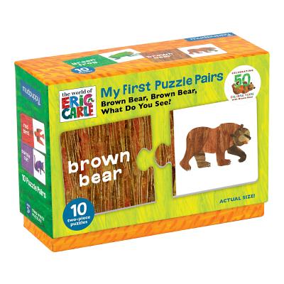 My First Puzzle Pairs: The World Of Eric Carle(TM) Brown Bear, Brown Bear, What Do You See?