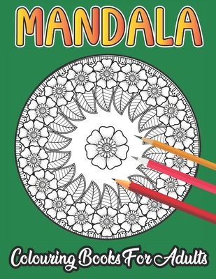 50 Mandala Coloring Book for Adults: mandala coloring book, adults