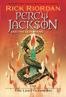 Percy Jackson and the Olympians, Book Five The Last Olympian (Percy Jackson & the Olympians) By Rick Riordan, Victo Ngai (Illustrator) Cover Image