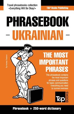 English-Ukrainian phrasebook and 250-word mini dictionary Cover Image
