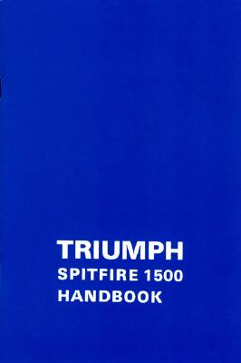 Triumph Spitfire 1500 Owners Hdbk+ -Op Cover Image