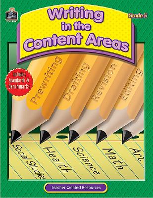 Cover for Writing in the Content Areas, Grade 5