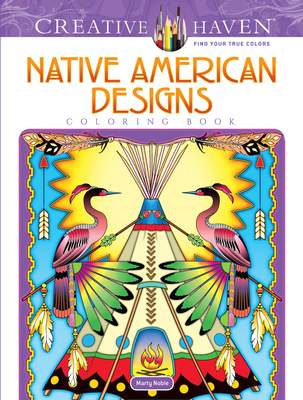 Creative Haven Native American Designs Coloring Book Cover Image