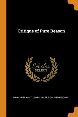 Critique of Pure Reason Cover Image