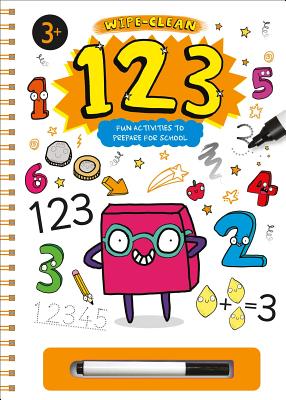 Help with Homework: 3+ 123: Wipe-Clean Workbook By IglooBooks Cover Image