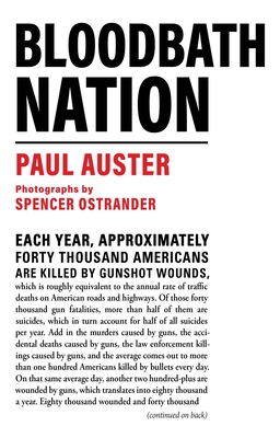 Bloodbath Nation By Paul Auster Cover Image