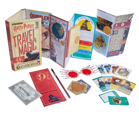 Harry Potter: Travel Magic: Platform 9 3/4: Artifacts from the Wizarding World (Harry Potter Gifts)  (Ephemera Kit) Cover Image