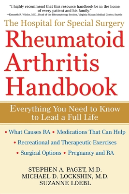 The Hospital for Special Surgery Rheumatoid Arthritis Handbook By Stephen A. Paget, Michael D. Lockshin, Suzanne Loebl Cover Image