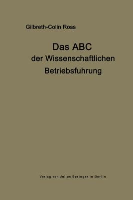 Das ABC Der Wissenschaftlichen Betriebsführung: Primer of Scientific Management