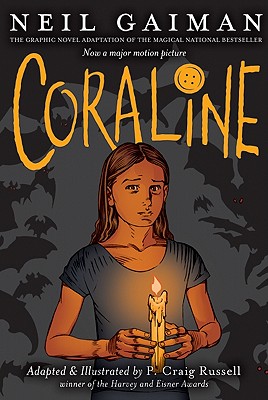 Coraline Graphic Novel By Neil Gaiman, P. Craig Russell (Illustrator) Cover Image