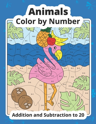 color by number math coloring pages