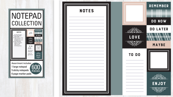 Book of Sticky Notes: Notepad Collection (Urban Farmhouse) Cover Image